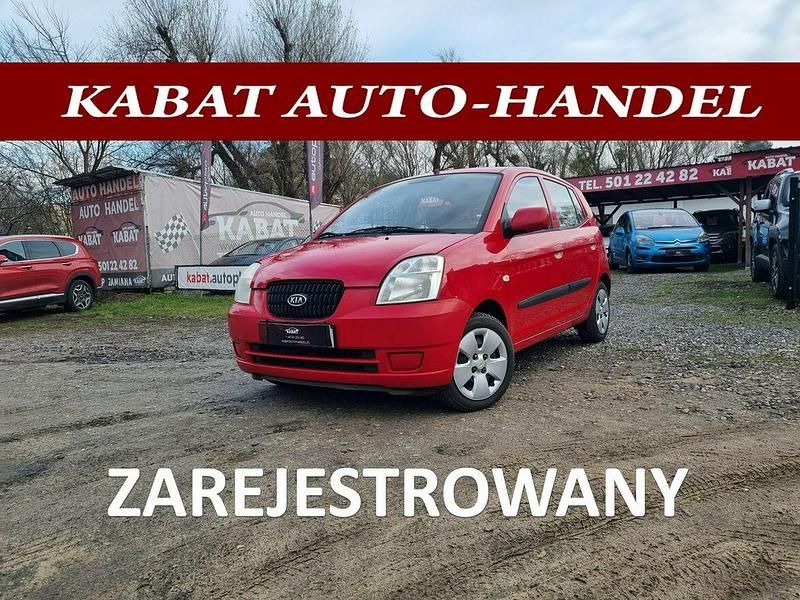 Czerwony Używany 2006 Kia Picanto Hatchback | 3970 zł (Dobra cena) - Obraz 1/4