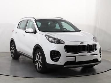 Biały Używany 2018 Kia Sportage SUV | 66 999 zł (Dość drogi) - Obraz 1/4