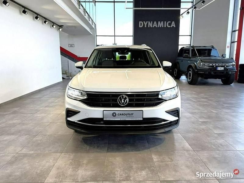 Biały Używany 2021 VW Tiguan R SUV | 109 900 zł (Drogi) - Obraz 1/3