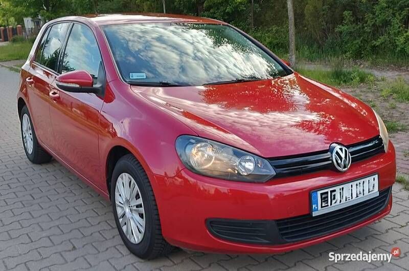 Czerwony Używany 2011 VW Golf VI Hatchback | 20 900 zł (Uczciwa cena) - Obraz 1/4