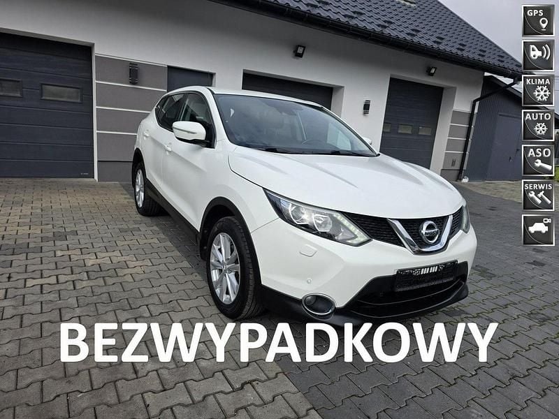 Biały Używany 2014 Nissan Qashqai SUV | 39 900 zł (Uczciwa cena) - Obraz 1/4