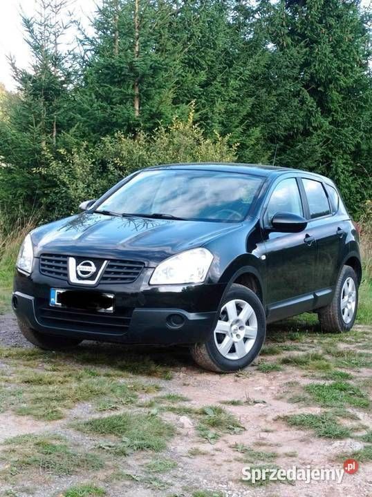 Czarny Używany 2009 Nissan Qashqai SUV | 20 000 zł (Dobra cena) - Obraz 1/4