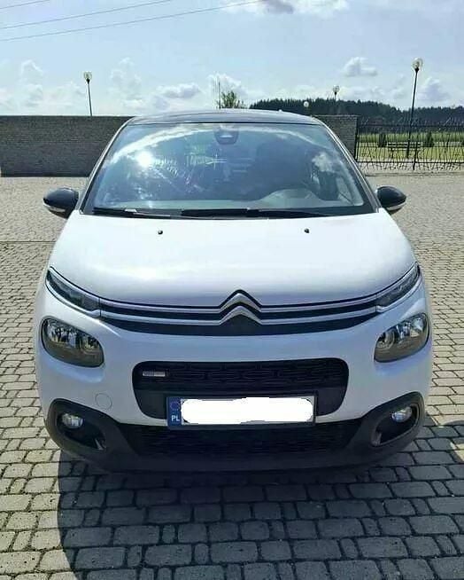 Biały Używany 2017 Citroën C3 Hatchback | 28 900 zł (Uczciwa cena) - Obraz 1/4