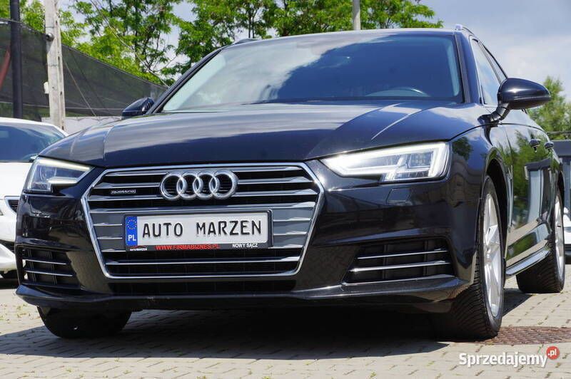 Czarny Używany 2016 Audi A4 Kombi | 62 700 zł (Uczciwa cena) - Obraz 1/4