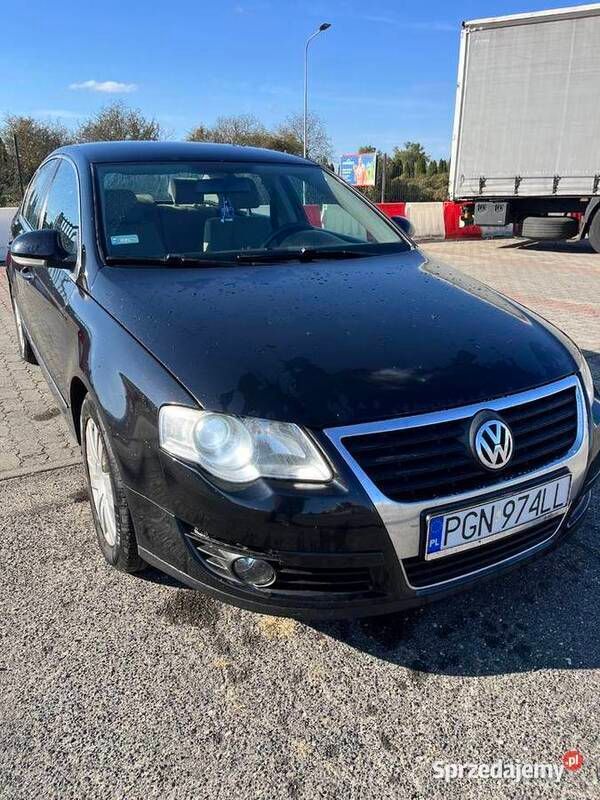 Używany VW Passat 2006 Czarny Sedan/Limuzyna