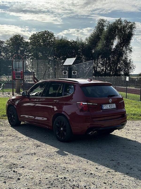 Czerwony Używany 2015 BMW X3 Performance SUV | 85 500 zł (Dobra cena) - Obraz 1/4