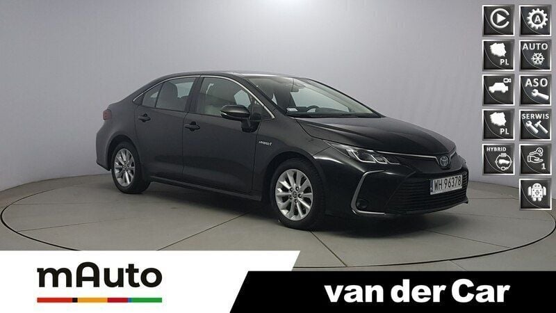 Czarny Używany 2021 Toyota Corolla Comfort Sedan/Limuzyna | 73 900 zł (Uczciwa cena) - Obraz 1/4