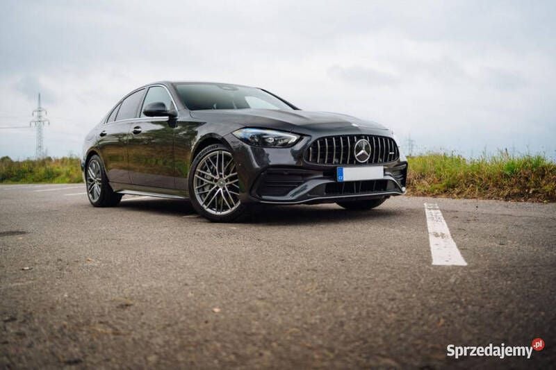 Szary Używany 2023 Mercedes C43 AMG AMG Sedan/Limuzyna | 262 500 zł - Obraz 1/4