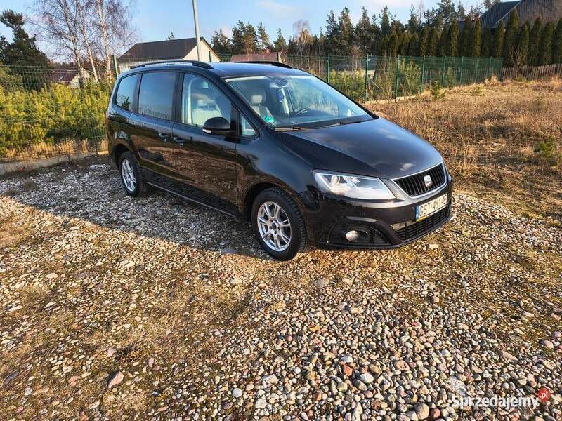 Czarny Używany 2013 Seat Alhambra Minivan | 42 900 zł - Obraz 1/4