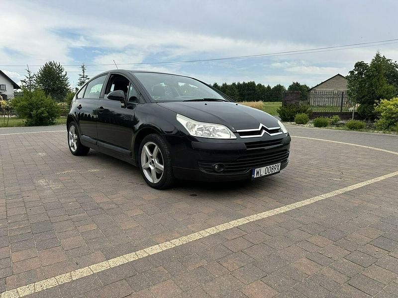 Czarny Używany 2005 Citroën C4 Hatchback | 6500 zł - Obraz 1/4