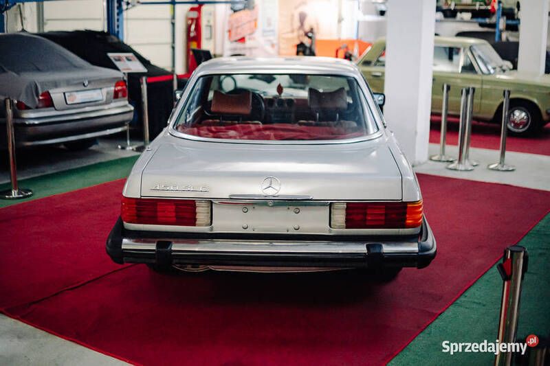 Srebrny Używany 1977 Mercedes SLC450 Coupe | 49 500 zł - Obraz 1/4