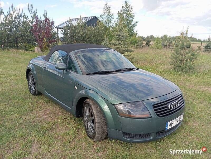 Zielony Używany 1999 Audi TT Roadster Kabriolet | 17 900 zł - Obraz 1/4