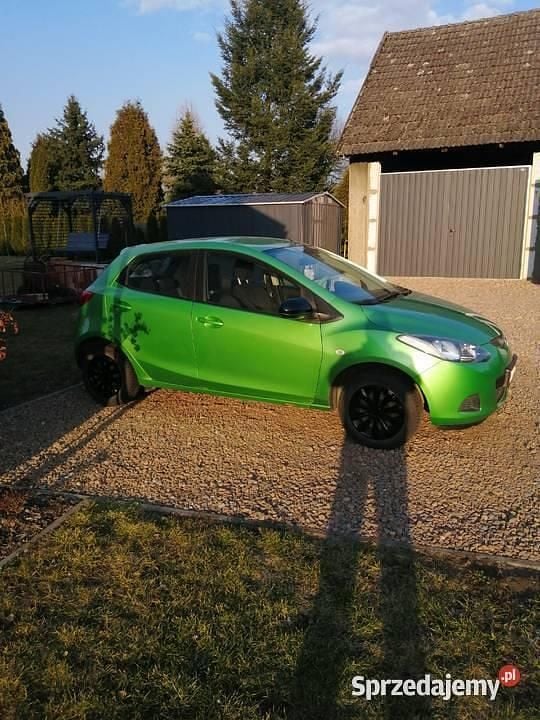 Używany Mazda 2 2007 Zielony Hatchback