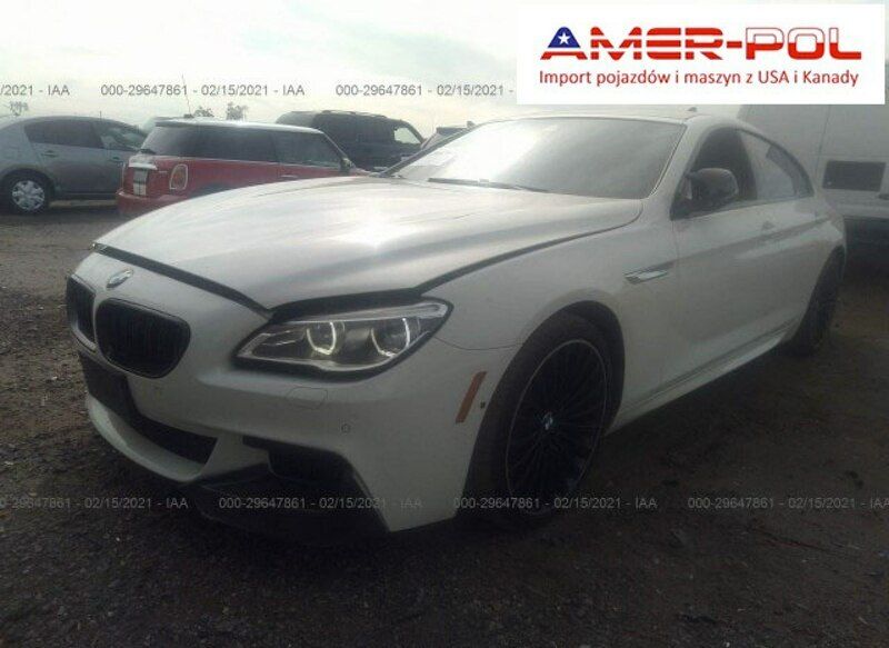 Biały Używany 2016 BMW 650 Coupe | 100 000 zł - Obraz 1/4