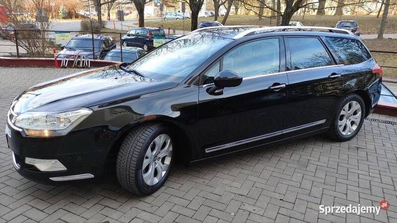 Czarny Używany 2009 Citroën C5 Exclusive Kombi | 24 999 zł (Drogi) - Obraz 1/4