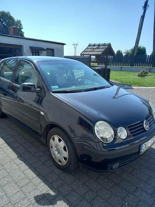 Czarny Używany 2004 VW Polo Hatchback | 5500 zł (Dość drogi) - Obraz 1/4