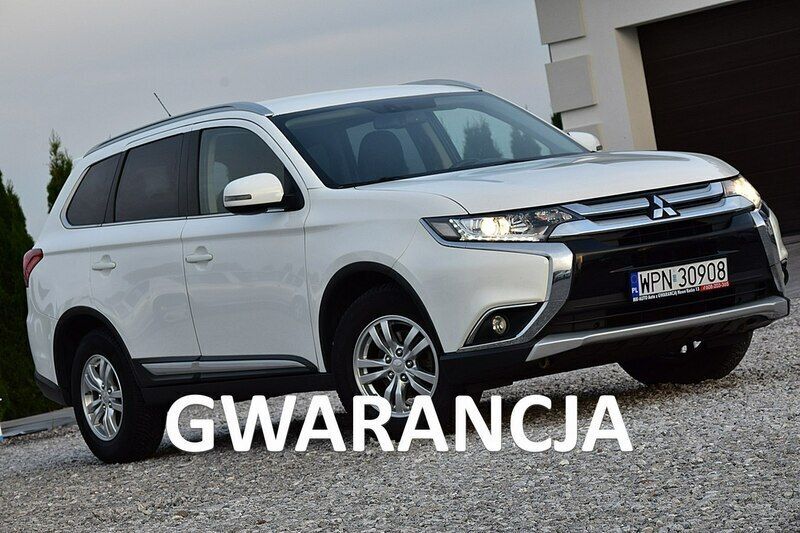 Biały Używany 2016 Mitsubishi Outlander SUV | 56 900 zł (Dobra cena) - Obraz 1/4