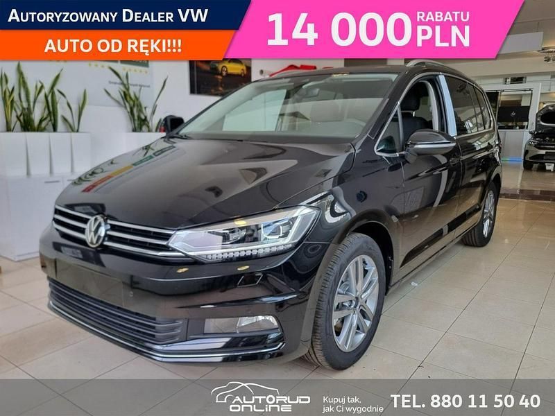 Czarny (metalik) Nowe 2025 VW Touran Minivan | 168 780 zł (Dobra cena) - Obraz 1/4