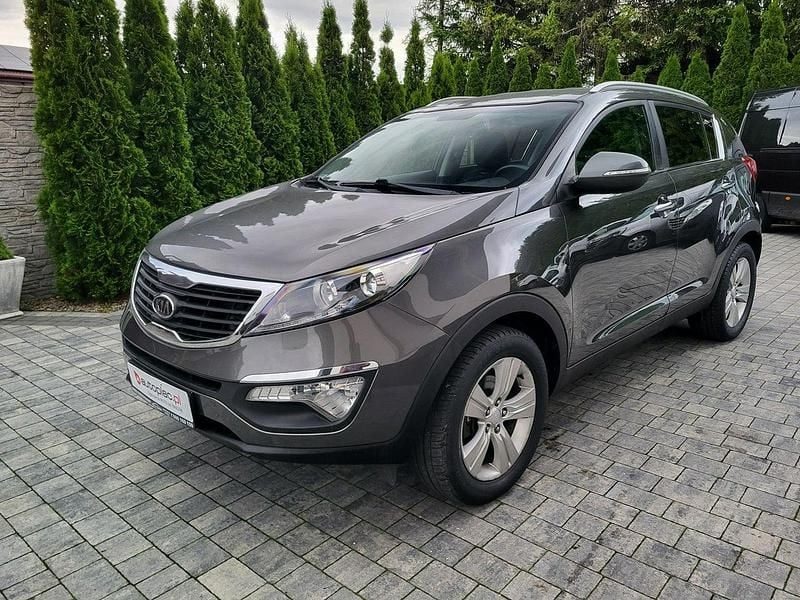 Szary (metalik, perła) Używany 2011 Kia Sportage 2 SUV | 31 500 zł (Drogi) - Obraz 1/4