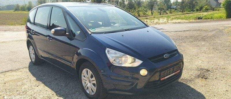 Niebieski Używany 2013 Ford S-MAX S Minivan | 27 700 zł (Dobra cena) - Obraz 1/4