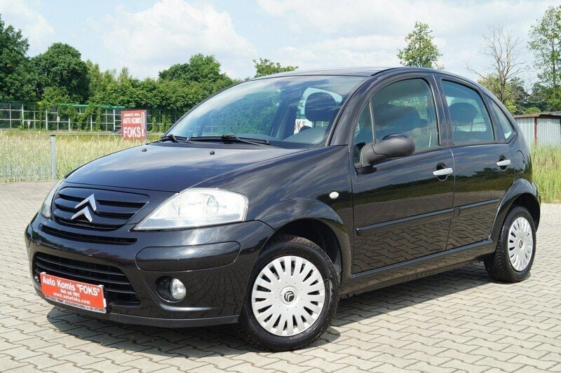 Czarny (metalik) Używany 2009 Citroën C3 Exclusive Hatchback | 12 900 zł (Drogi) - Obraz 1/4