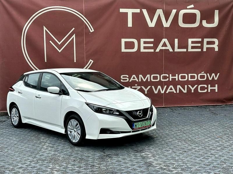 Biały Używany 2020 Nissan Leaf Hatchback | 69 900 zł (Dość drogi) - Obraz 1/4