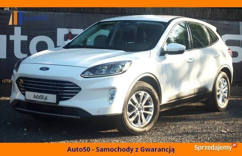 Biały Używany 2020 Ford Kuga Titanium SUV | 69 900 zł (Uczciwa cena) - Obraz 1/4