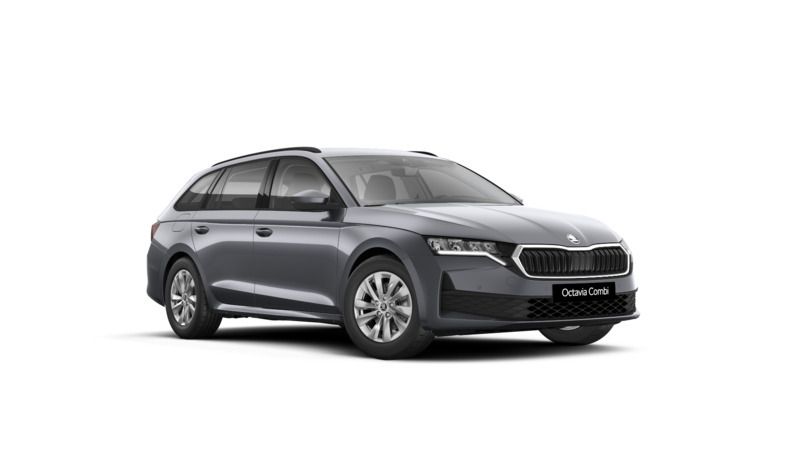 Szary graphite metalizowany Nowe 2025 Skoda Octavia Essence Kombi | 131 350 zł (Super Cena) - Obraz 1/4