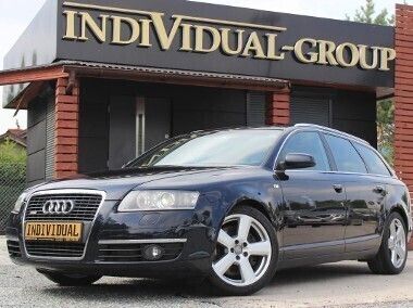 Niebieski Używany 2008 Audi A6 S-Line Kombi | 42 900 zł - Obraz 1/4