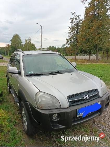 Srebrny Używany 2006 Hyundai Tucson Style SUV | 12 500 zł - Obraz 1/4