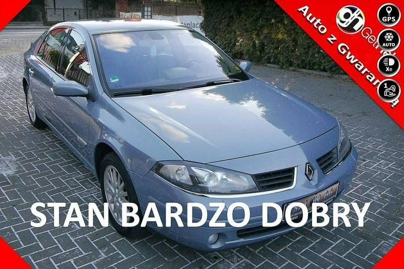 Niebieski Używany 2007 Renault Laguna III Sedan/Limuzyna | 9600 zł (Super Cena) - Obraz 1/4