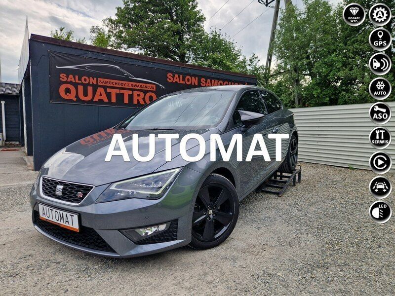 Inny (metalik) Używany 2013 Seat Leon FR Hatchback | 41 900 zł (Dość drogi) - Obraz 1/4