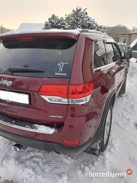 Używany Jeep Grand Cherokee 2017 Bordowy SUV