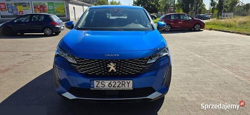 Niebieski Używany 2021 Peugeot 3008 Active SUV | 69 000 zł (Dobra cena) - Obraz 1/4