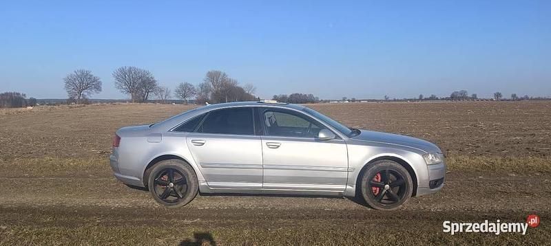 Używany Audi A8 Comfort 2006 Srebrny Sedan/Limuzyna