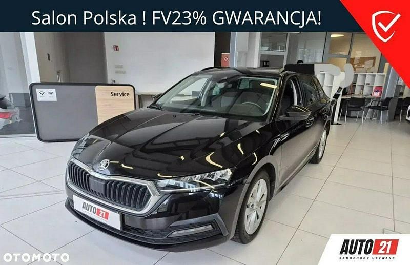 Czarny Używany 2021 Skoda Octavia Kombi | 62 900 zł (Uczciwa cena) - Obraz 1/4