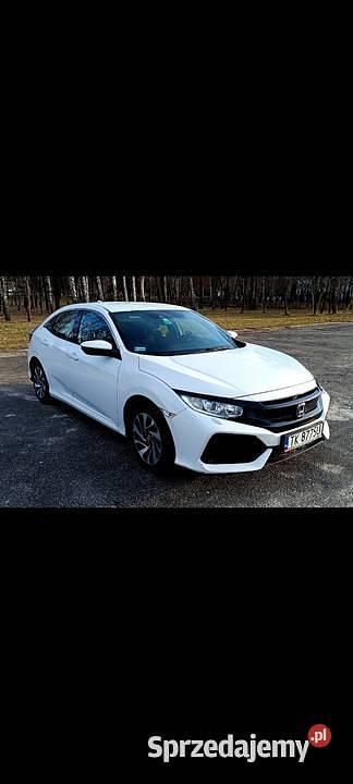 Używany Honda Civic 2017 Biały Hatchback