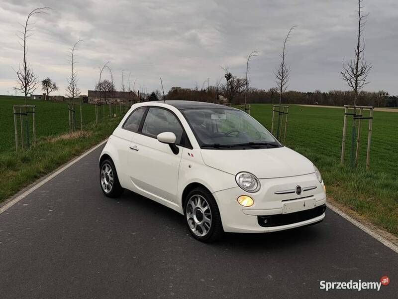 Biały Używany 2008 Fiat 500 Sport Hatchback | 22 700 zł (Dość drogi) - Obraz 1/4