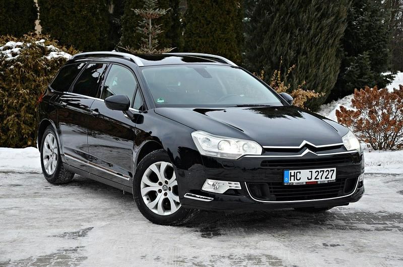 Czarny Używany 2009 Citroën C5 Kombi | 16 900 zł (Dość drogi) - Obraz 1/4
