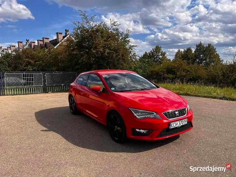 Czerwony Używany 2016 Seat Leon FR | 39 900 zł (Dobra cena) - Obraz 1/4
