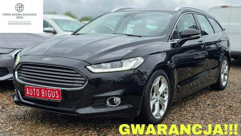 Czarny Używany 2015 Ford Mondeo Titanium Kombi | 37 900 zł (Dobra cena) - Obraz 1/4
