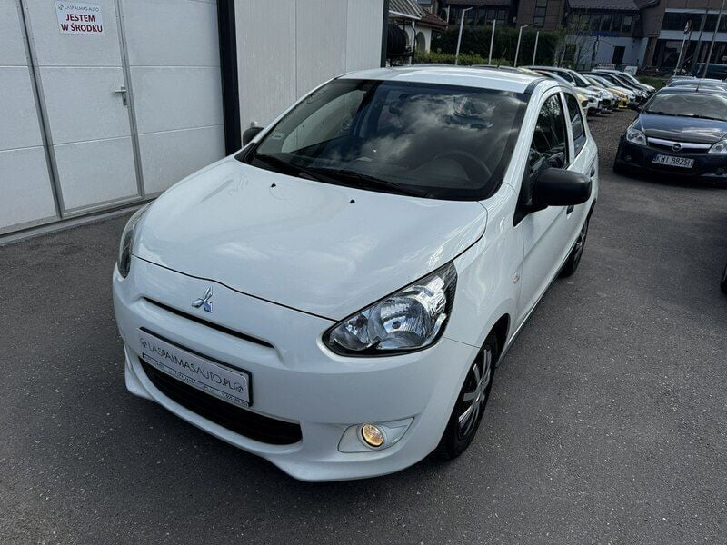 Biały Używany 2014 Mitsubishi Space Star Hatchback | 18 500 zł (Dość drogi) - Obraz 1/4