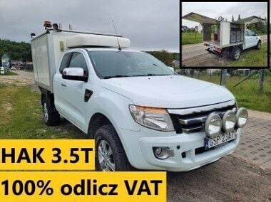 Biały Używany 2015 Ford Ranger Pickup | 51 900 zł (Uczciwa cena) - Obraz 1/4