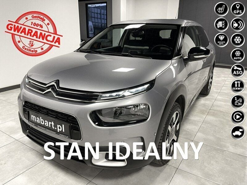 Szary (metalik) Używany 2019 Citroën C4 Cactus Hatchback | 54 000 zł (Dość drogi) - Obraz 1/4