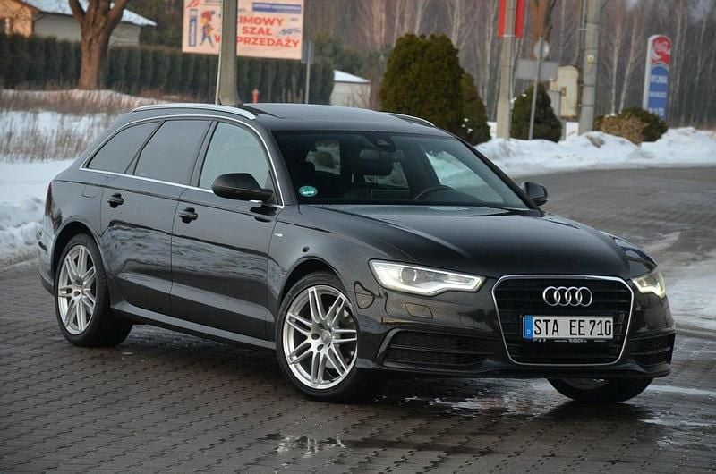 Używany Audi A6 S-Line 190 KM (139 kW) 2014 Czarny Kombi