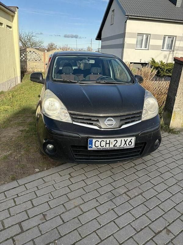 Czerwony Używany 2009 Nissan Note Hatchback | 11 500 zł (Dobra cena) - Obraz 1/2