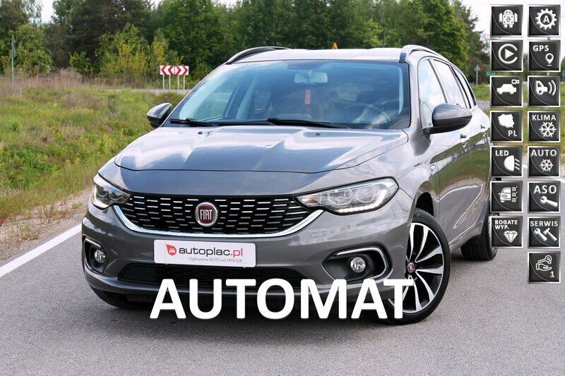 Szary (metalik) Używany 2018 Fiat Tipo Kombi | 39 999 zł (Dość drogi) - Obraz 1/4