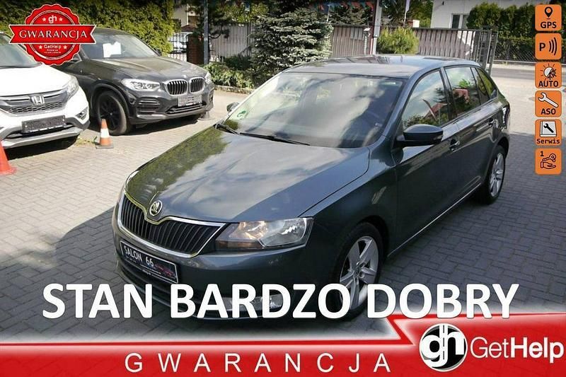 Grafitowy Używany 2016 Skoda Rapid Hatchback | 29 800 zł (Uczciwa cena) - Obraz 1/4