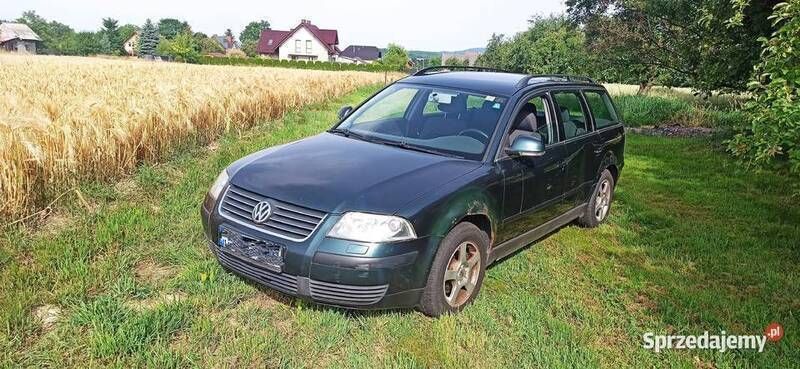 Zielony Używany 2004 VW Passat Kombi | 3500 zł (Dobra cena) - Obraz 1/4