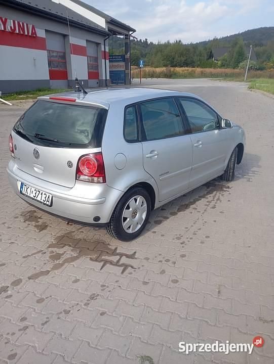 Srebrny Używany 2009 VW Polo Hatchback | 7400 zł (Dobra cena) - Obraz 1/4
